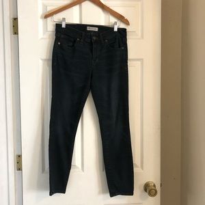 Madewell skinny skinny crop size 27